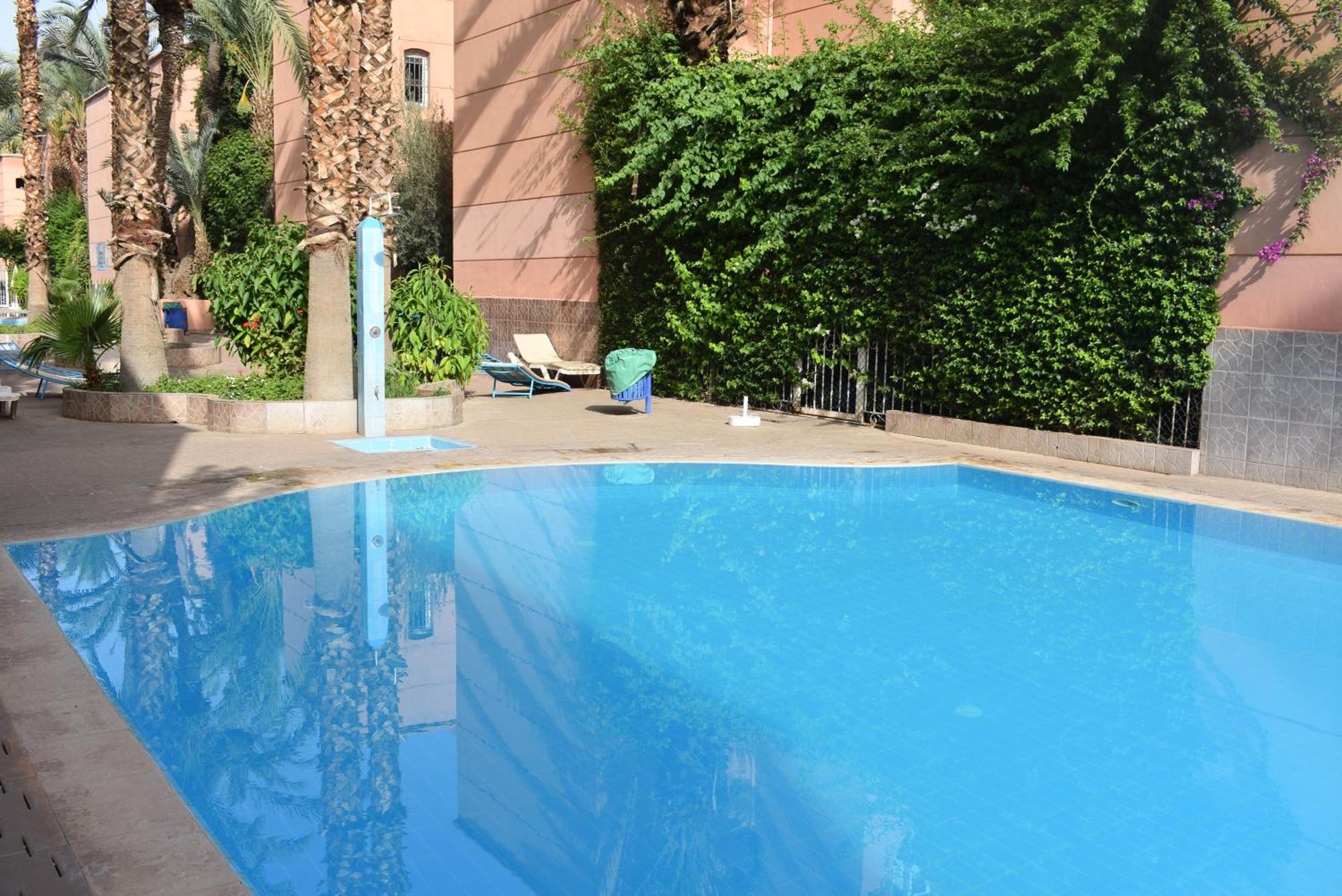 Riad Alaoui 146 With Swimming Pool And Free Parking Apartman Marrákes Kültér fotó