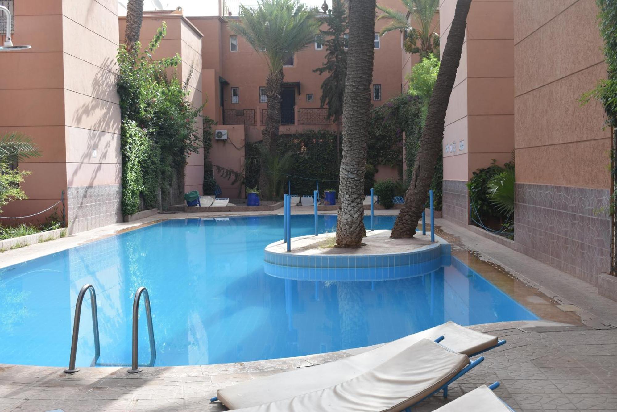 Riad Alaoui 146 With Swimming Pool And Free Parking Apartman Marrákes Kültér fotó